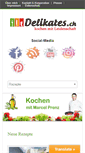 Mobile Screenshot of delikates.ch