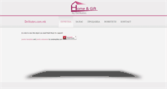 Desktop Screenshot of delikates.com.mk